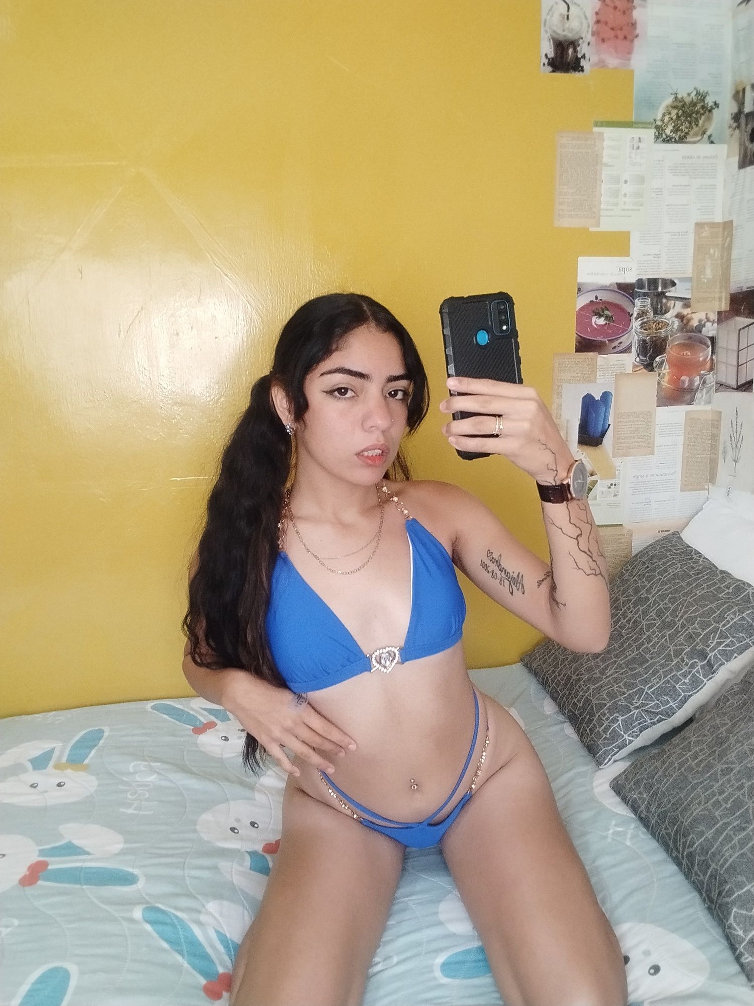 baby latina in blue #4