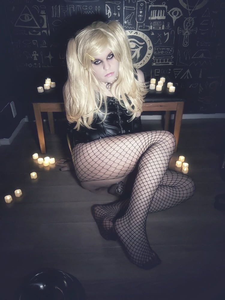 Dark Goth Sissy - Gothic CD Tranny Femboy #2