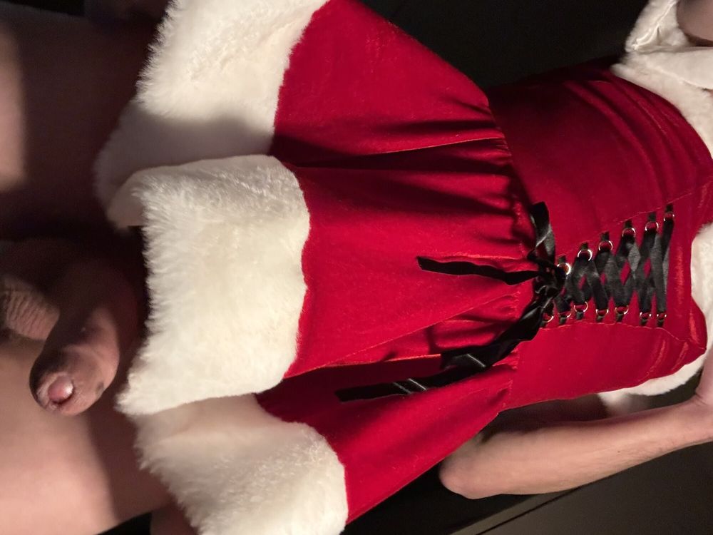 Christmas mom and her big veiny cock #2