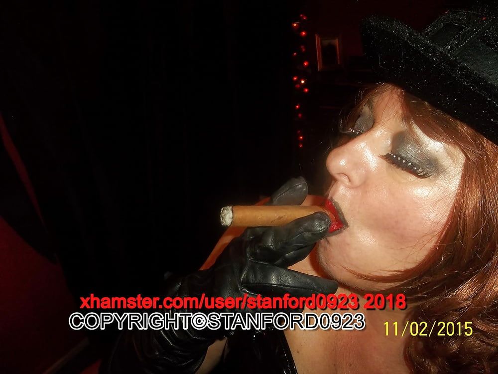 SLUT SMOKING CIGARS 2 #58