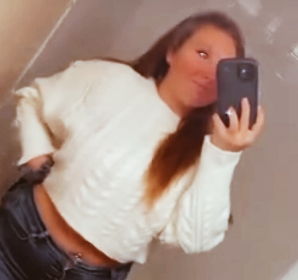 My 63f lesbian mistress had me fingering in a white sweater #28