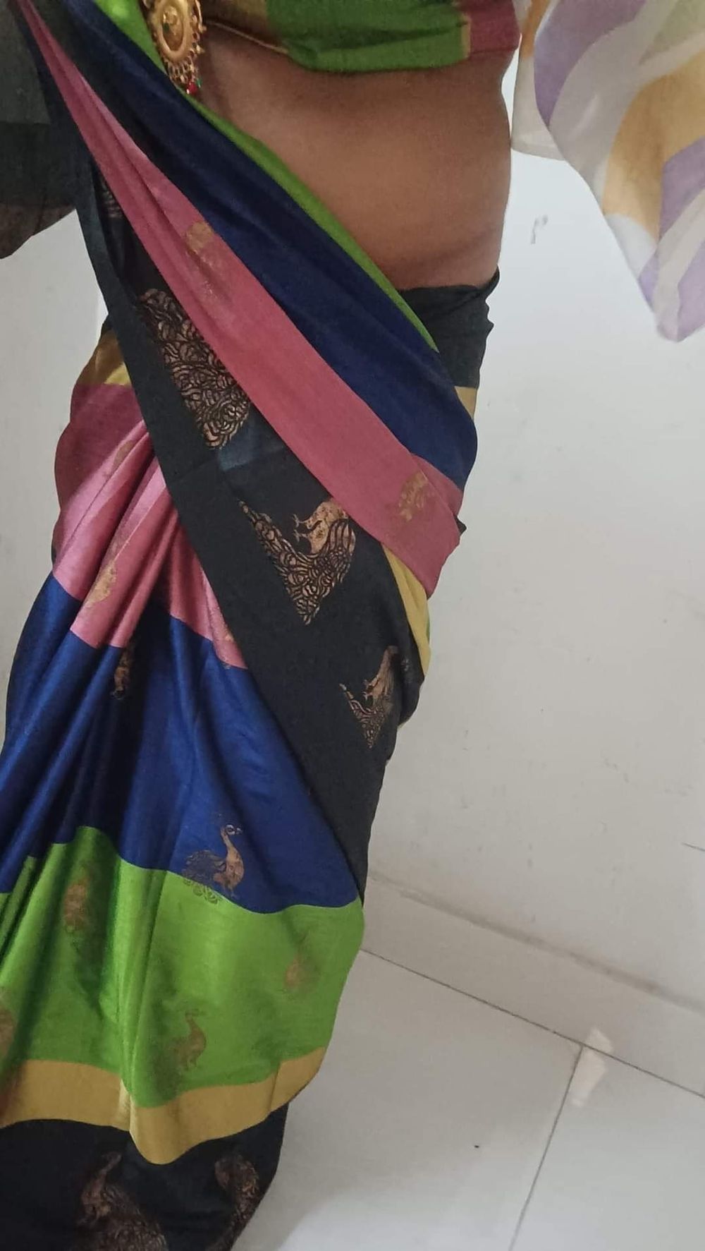 Wear rainbow 🌈 saree #15