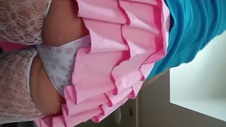 tranny panty weekend tucked or not         