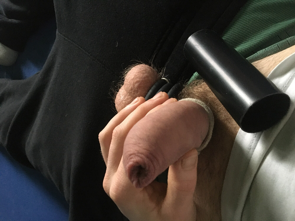 Balls With Rings And Bound Dick With Fleshlights #35