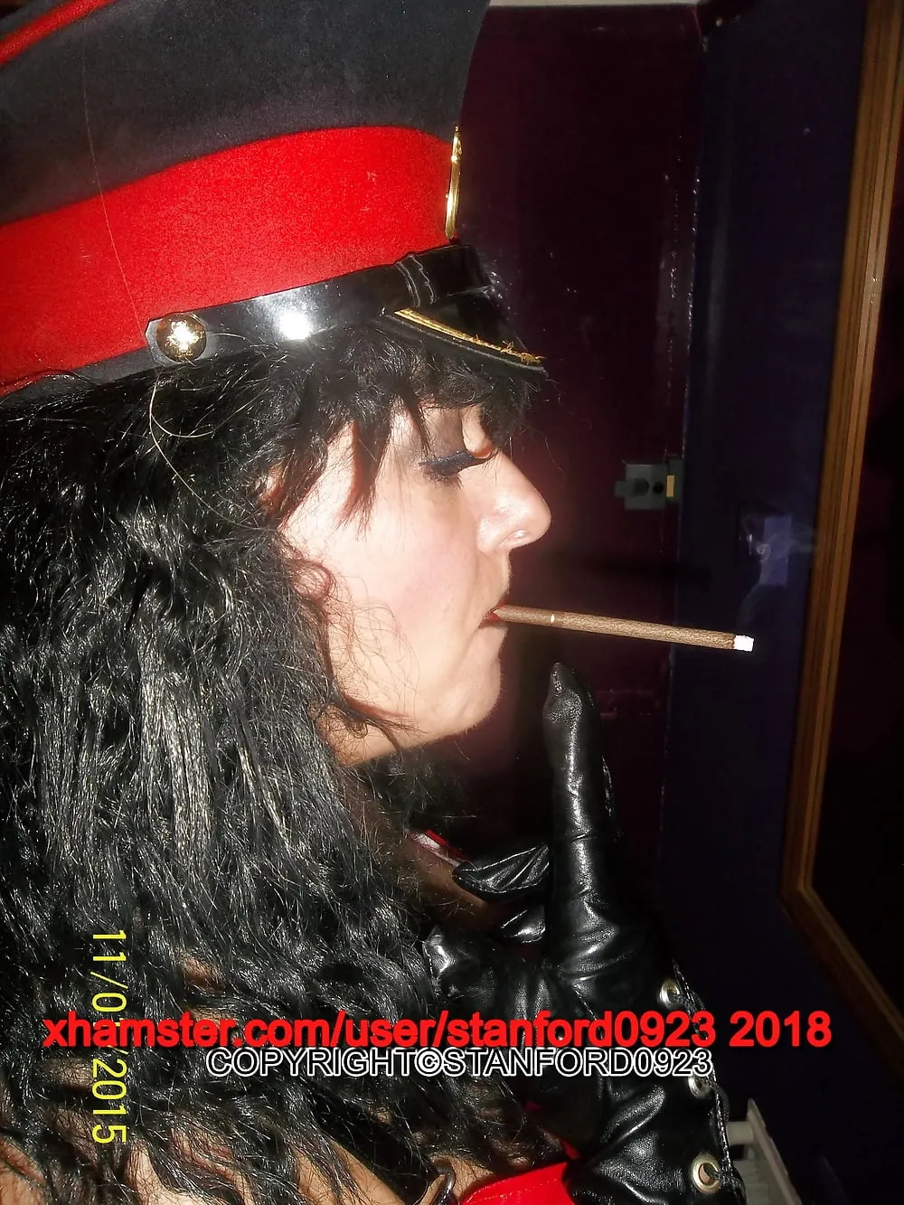 SLUT SMOKING CIGARS 2 #17