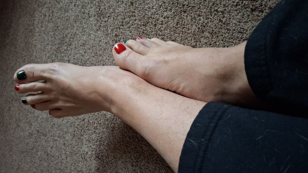 My Christmas toes #2