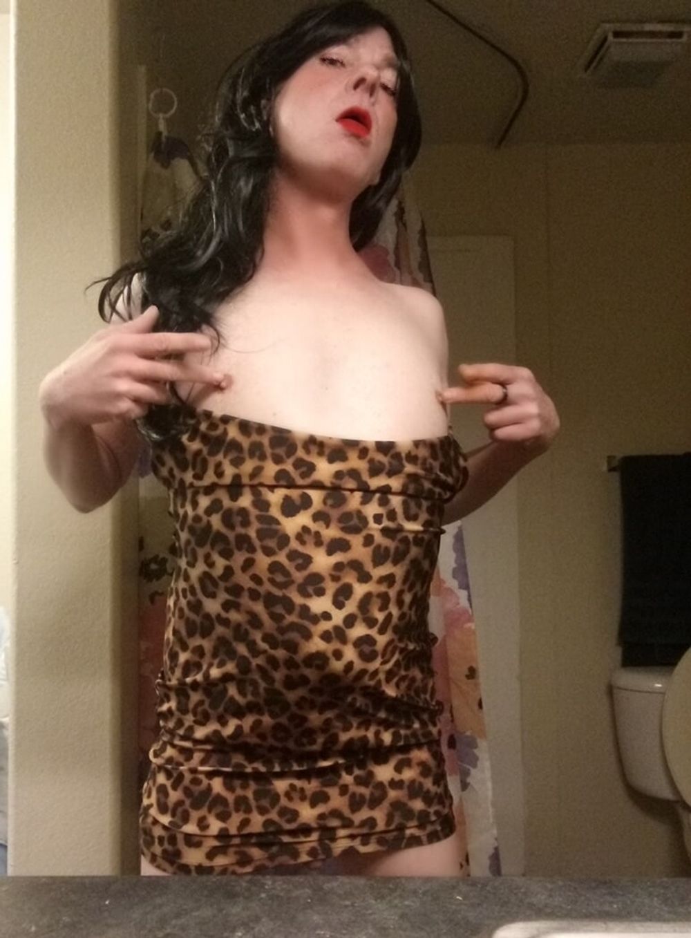 Yummy crossdresser tease #3