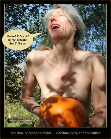 annabel miller a distinguished lady and a pumpkin         