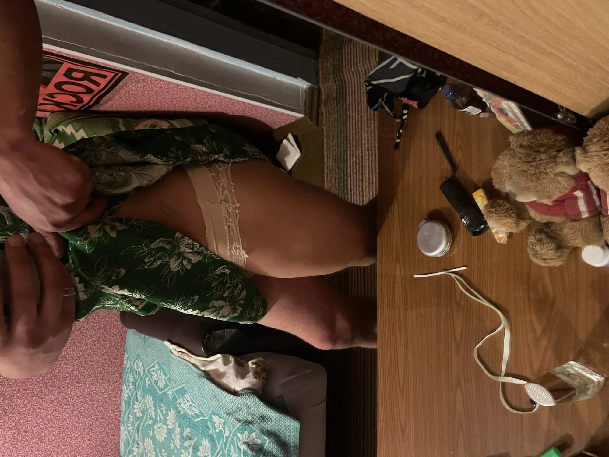 Green dress  