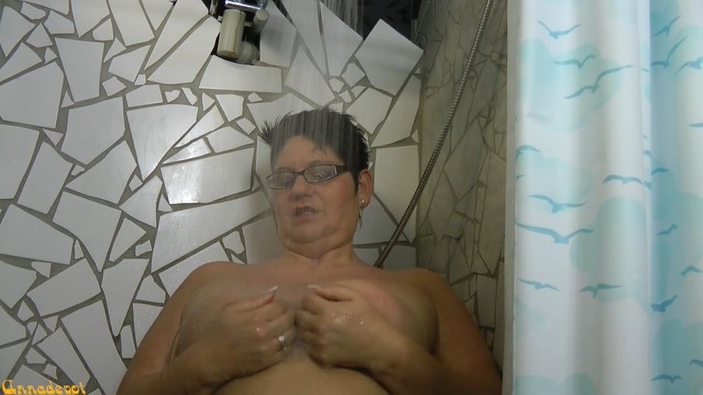 Annadevot - In BIKINI and JEANS under the SHOWER #22