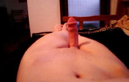 Crossdressing Twink takes a double dildo deep in the ass
