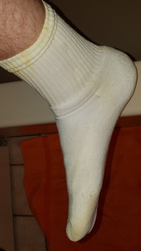 My white Socks - Pee #52