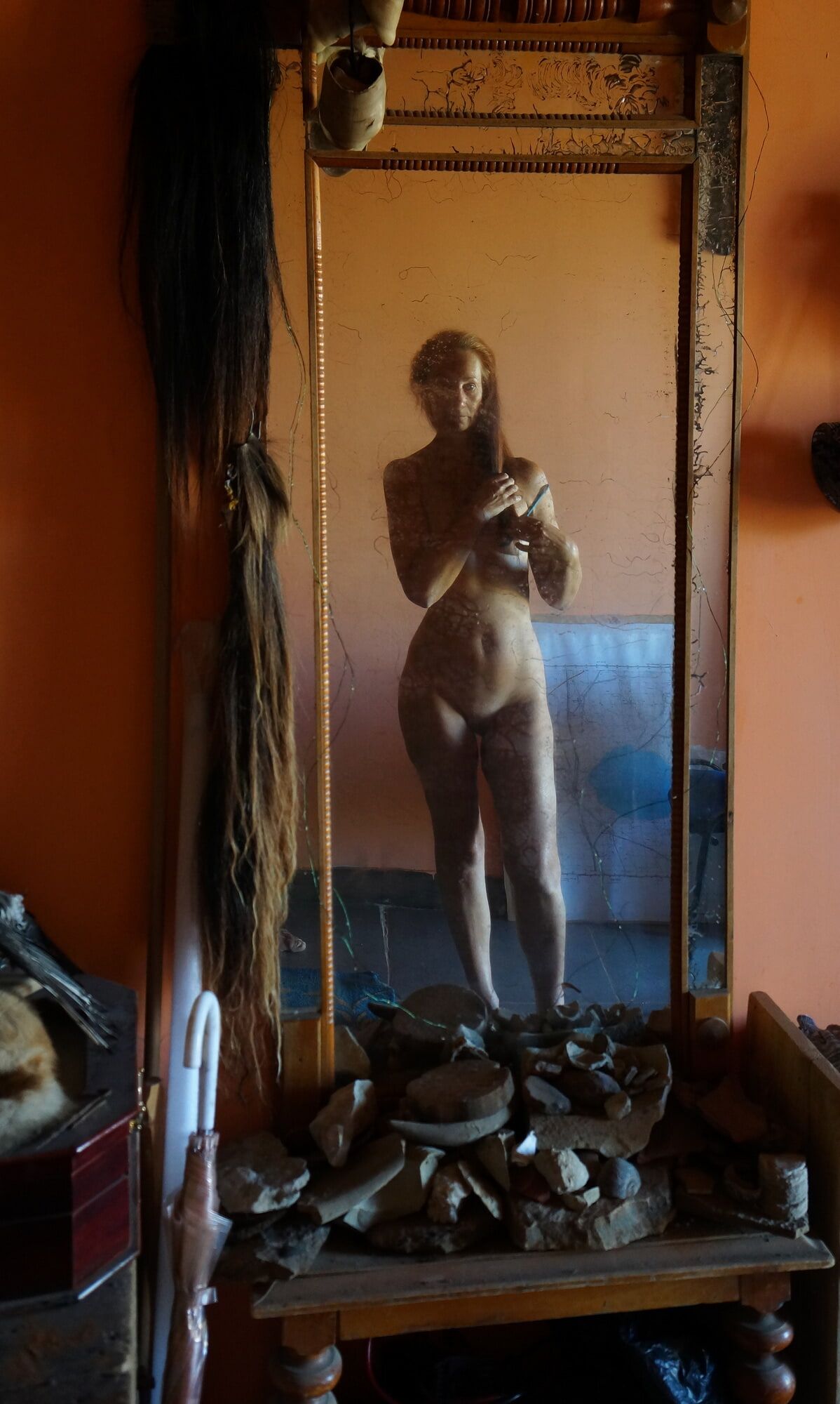 In Antique Mirror #7