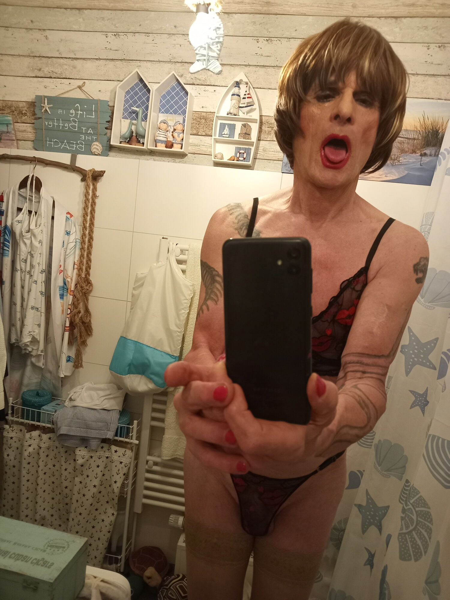 Madeleine Sadic before work 