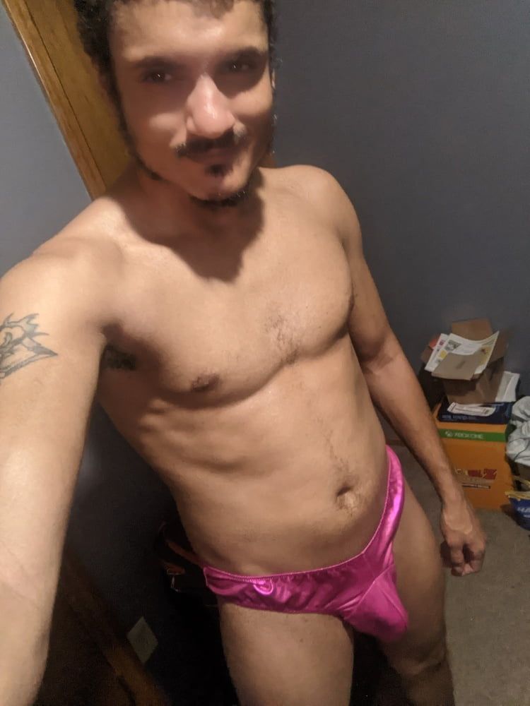 Me In A Sexy Pink Man Thong #6