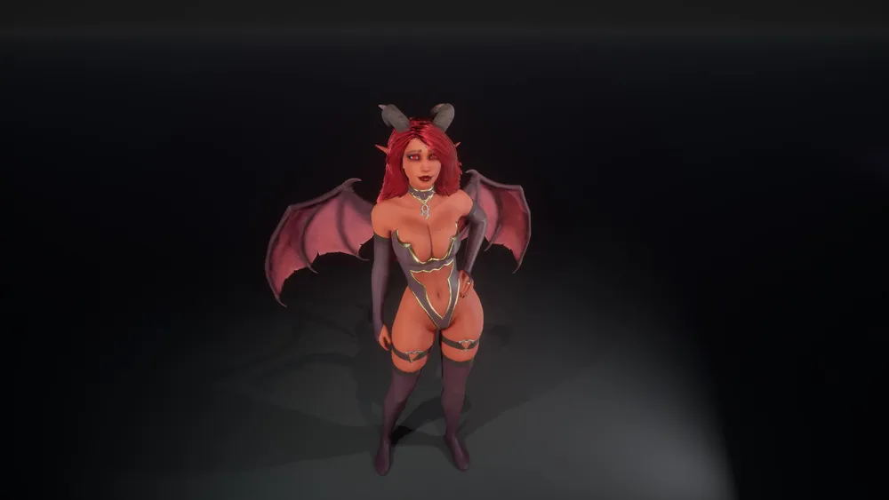 Succubus girl session