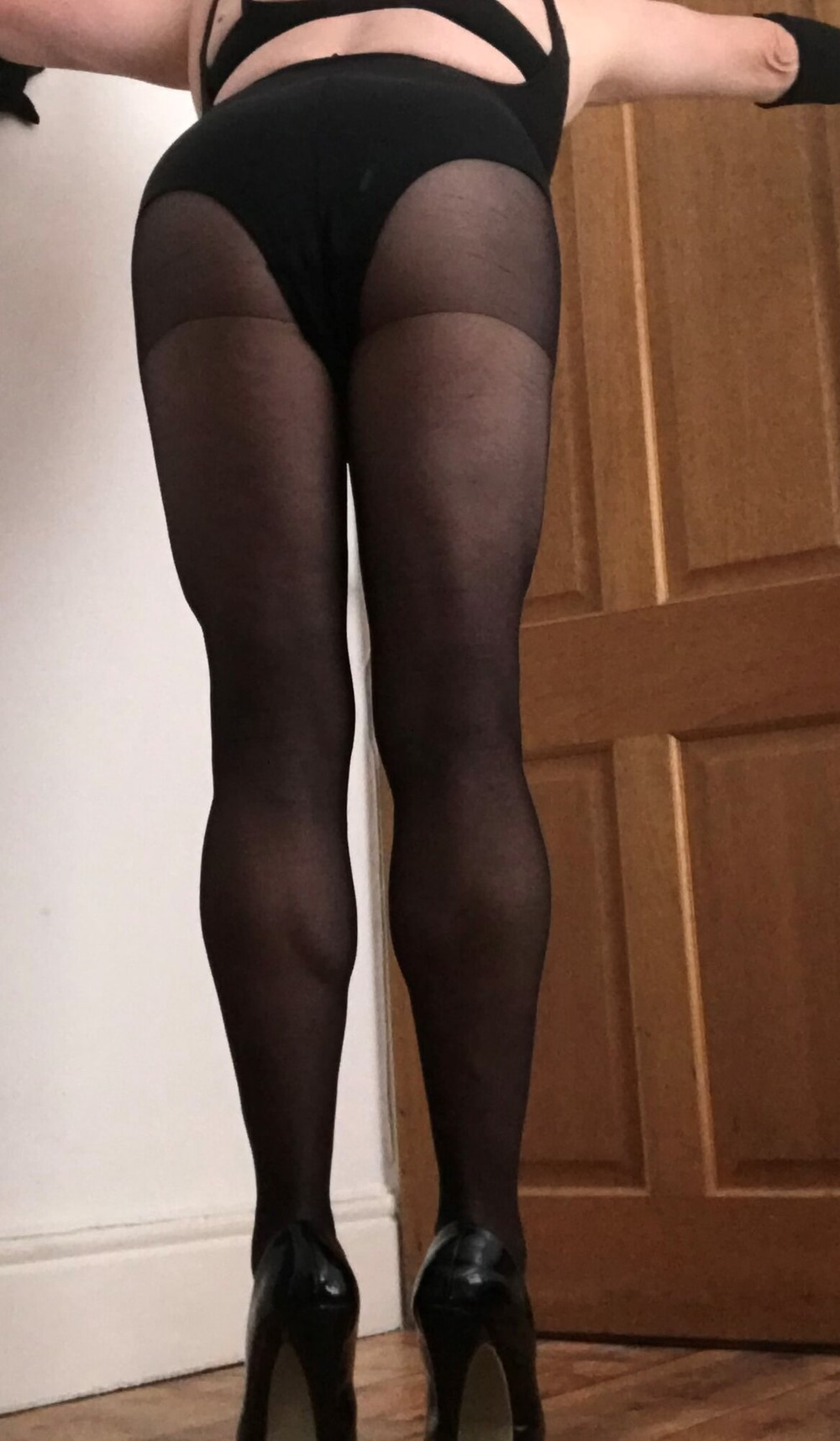 hot babe in black tights #24