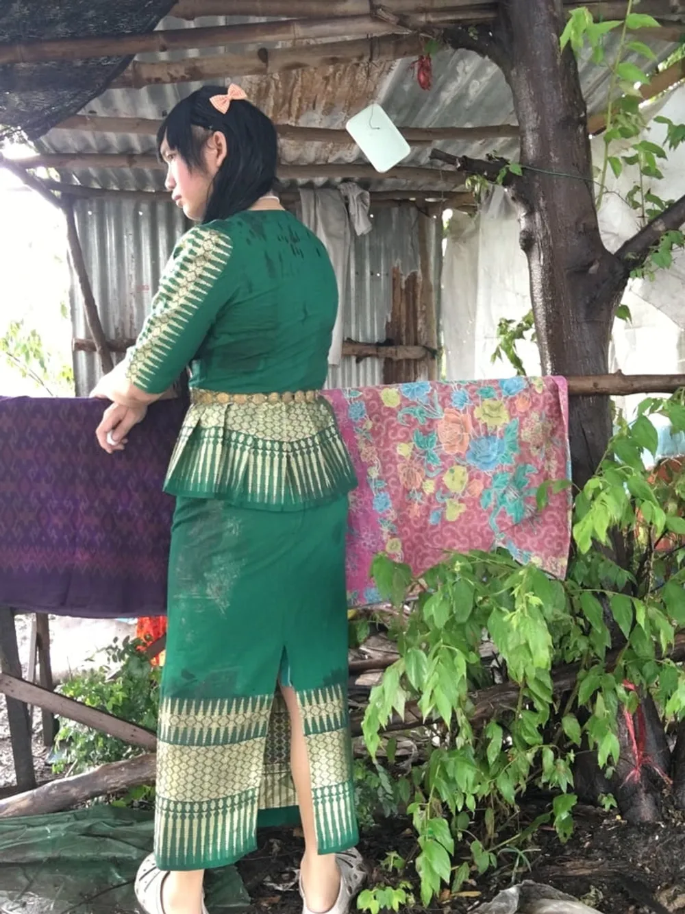 Thai dress green EP.1 #12