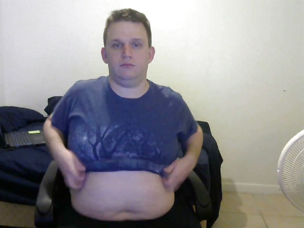 fat boy Jacob masturbating on cam #8