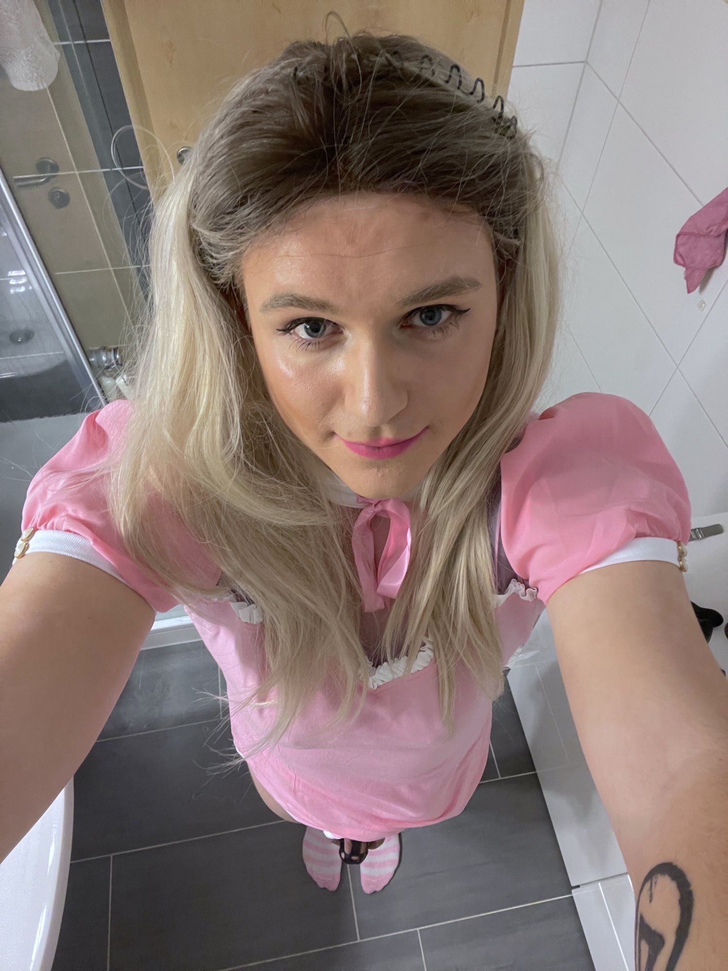 Sissy vallicxte in pink