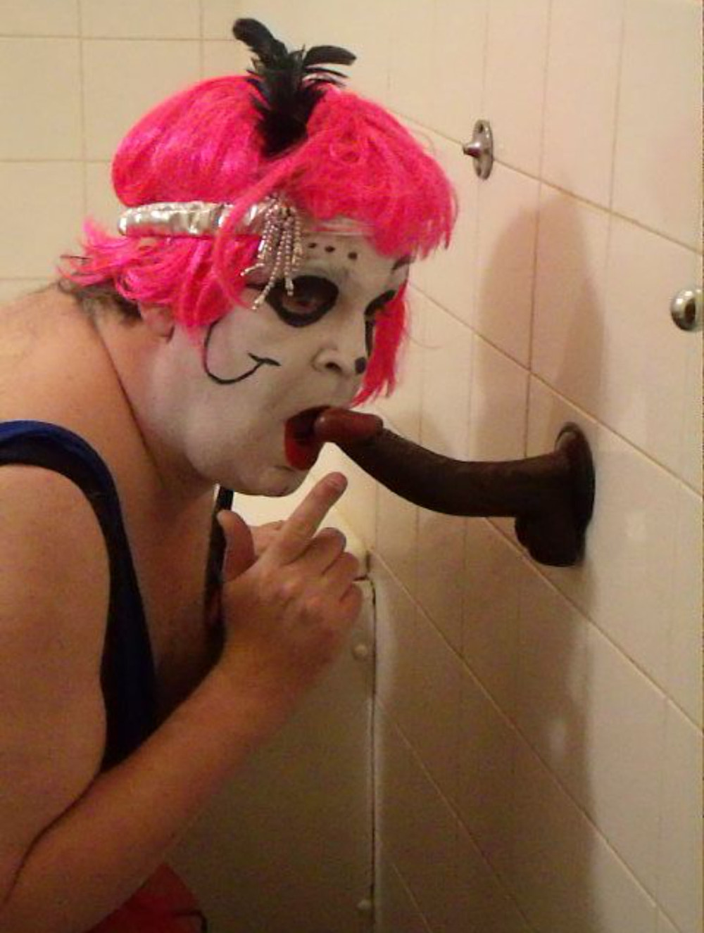 Just a guy dressed as a female clown  #22