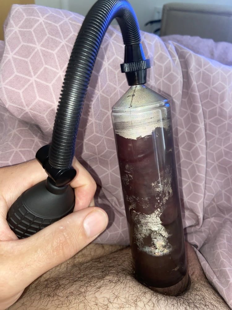 First time with my penis pump #10