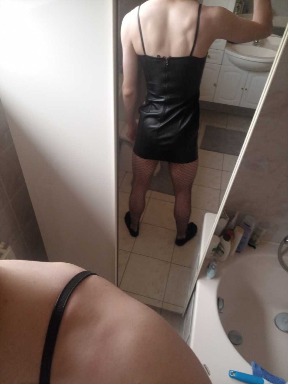 Teen Twink With Huge Cock Tries On Swimsuits, Stockings, ... #18