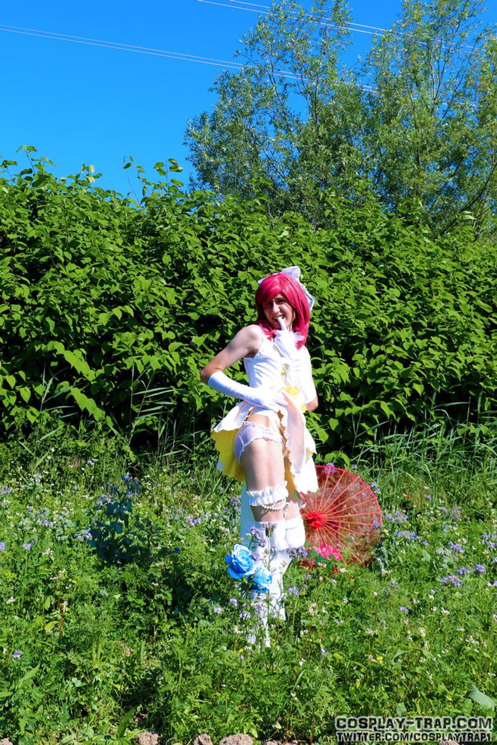 bride Maki&#039;s getting horny on her wedding photoshoot #3