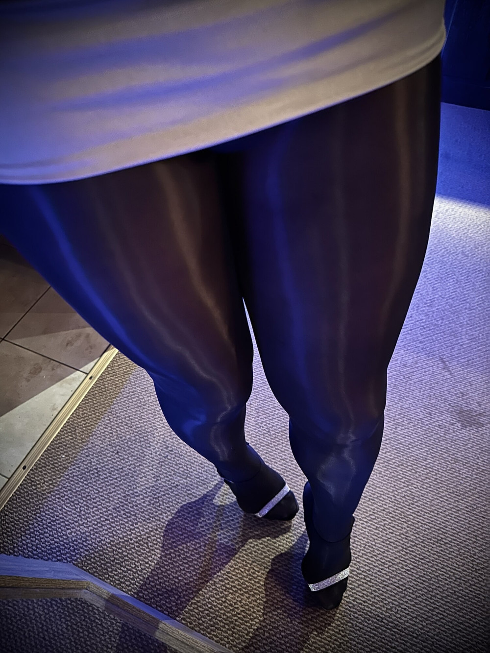New Shiny Pantyhose for my Hot Legs #2