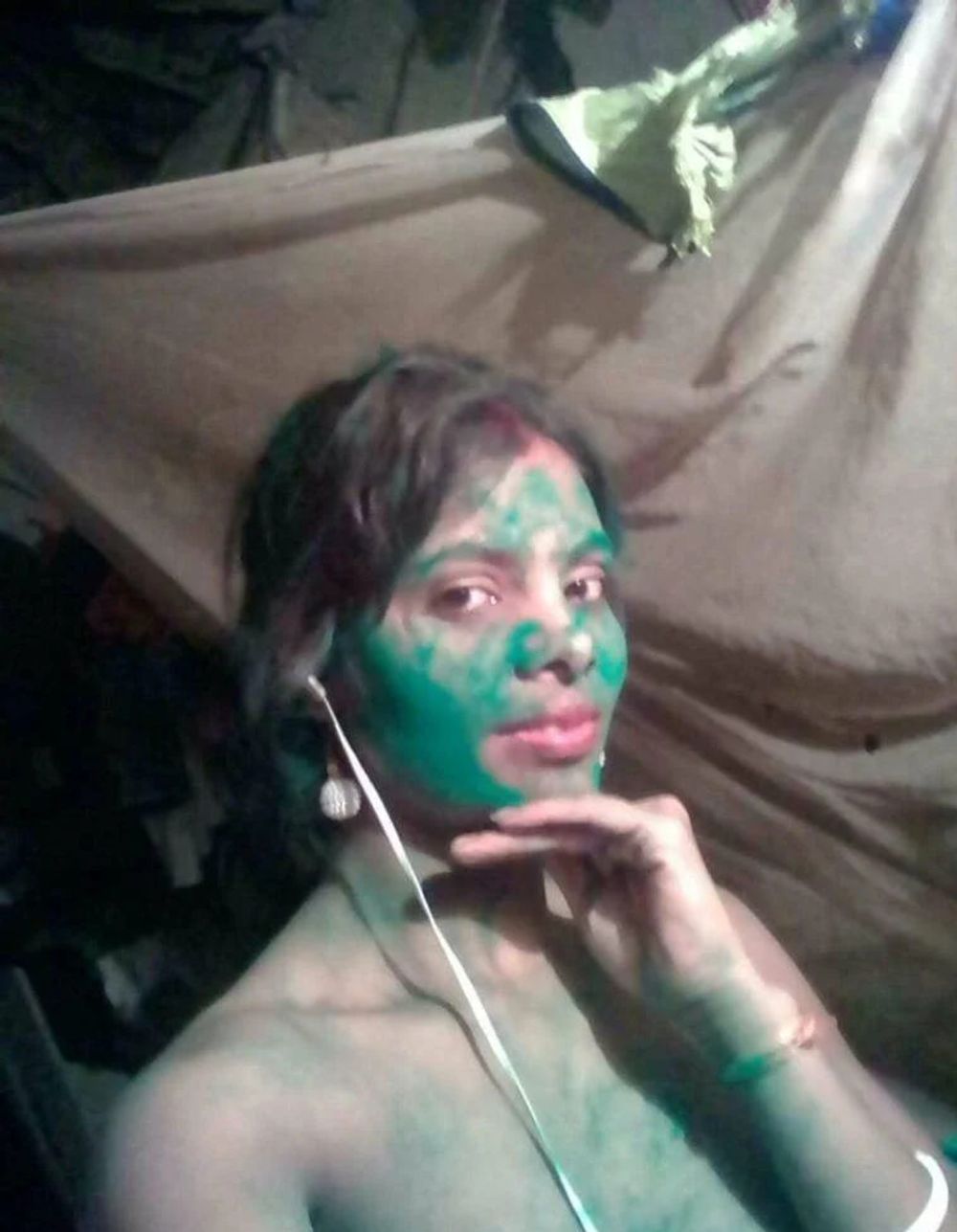 Holi photo my sexi wife  #2