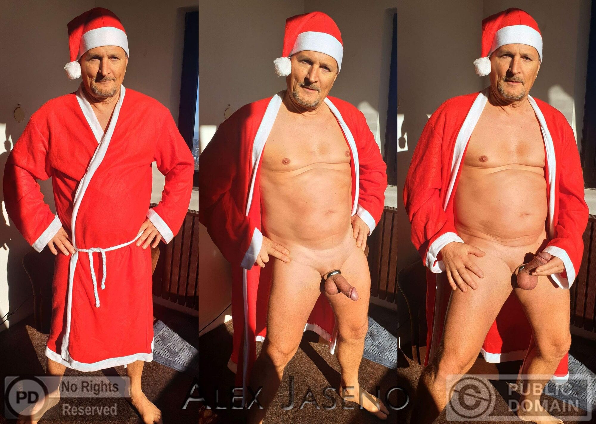 Nude Santa