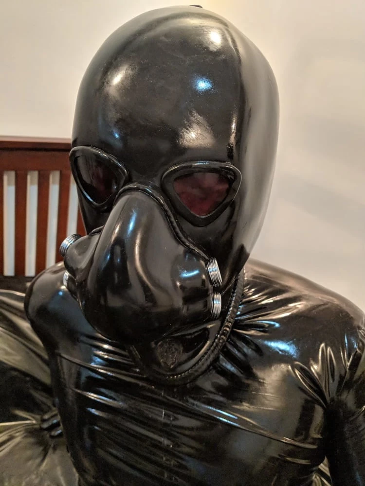 Black Rubber Cock #15
