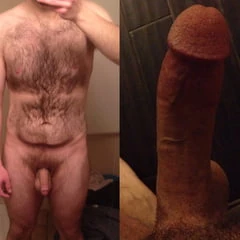 Stroking my cock