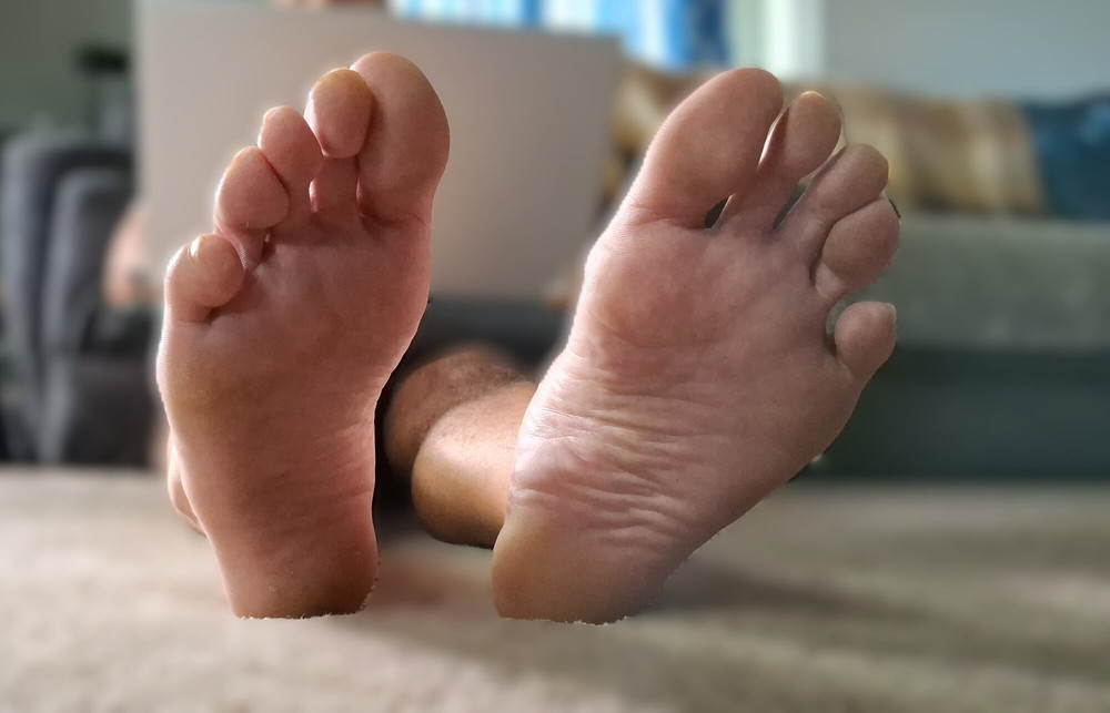My big soft soles in your face #11