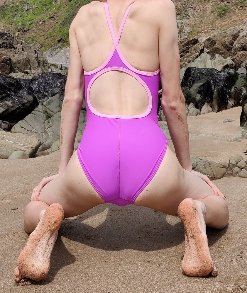 Pink TYR Swimsuit #16