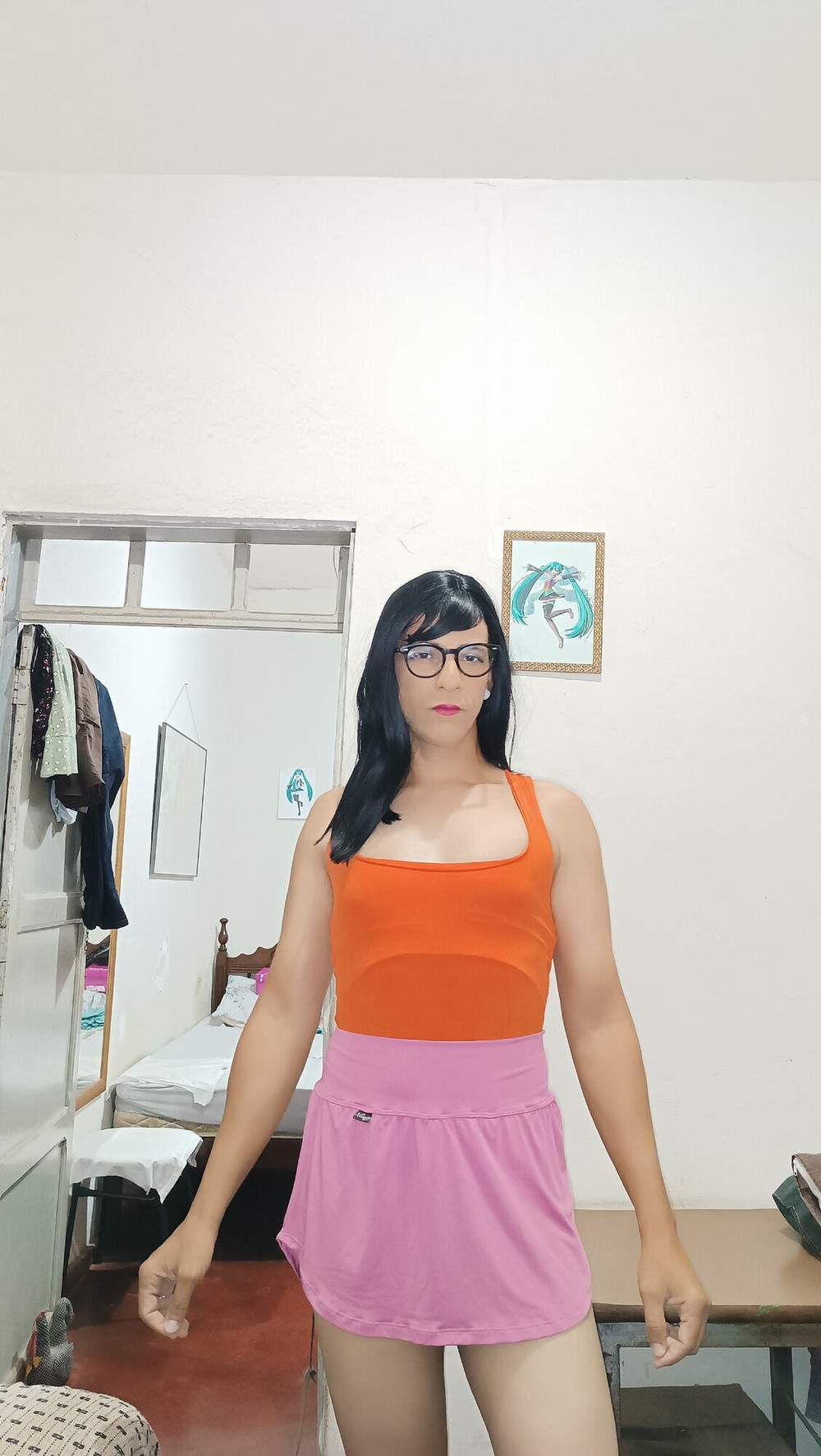 Sakura Bodysuit Orange And Dresser Pink  #18