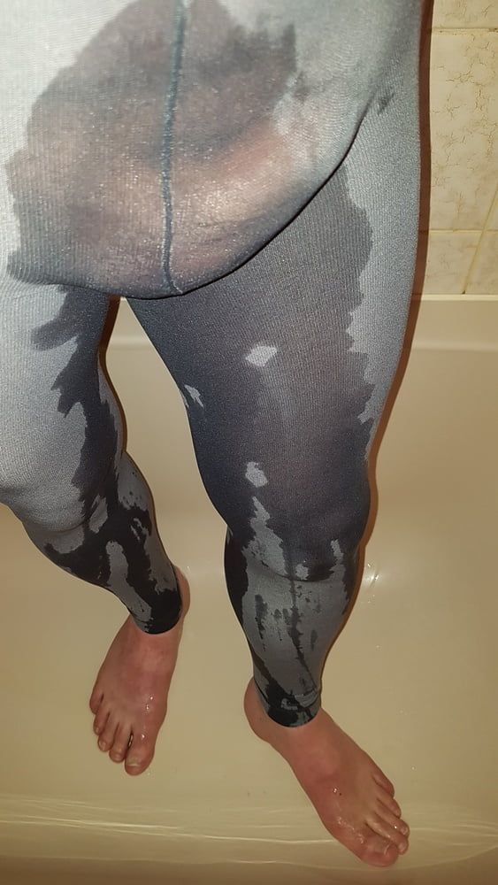 Wet leggings #10