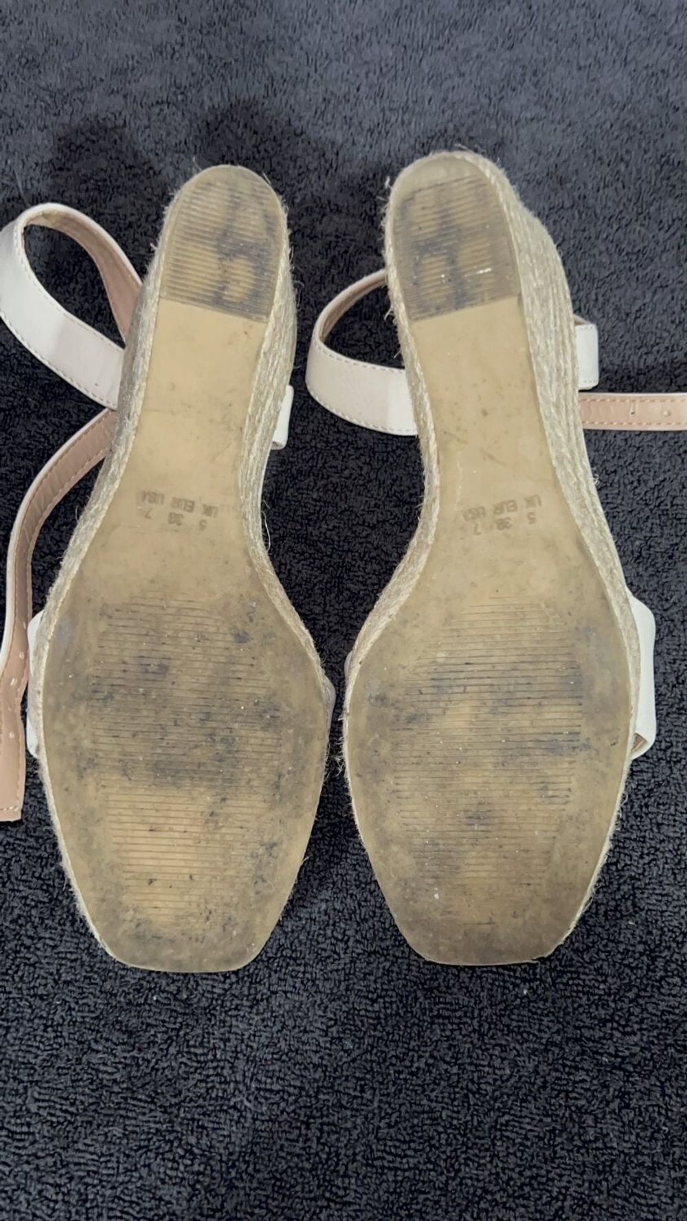 Cum on Used Primark Wedges #6