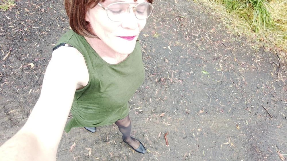 Crossdress Roadtrip- Short forest track walk #12