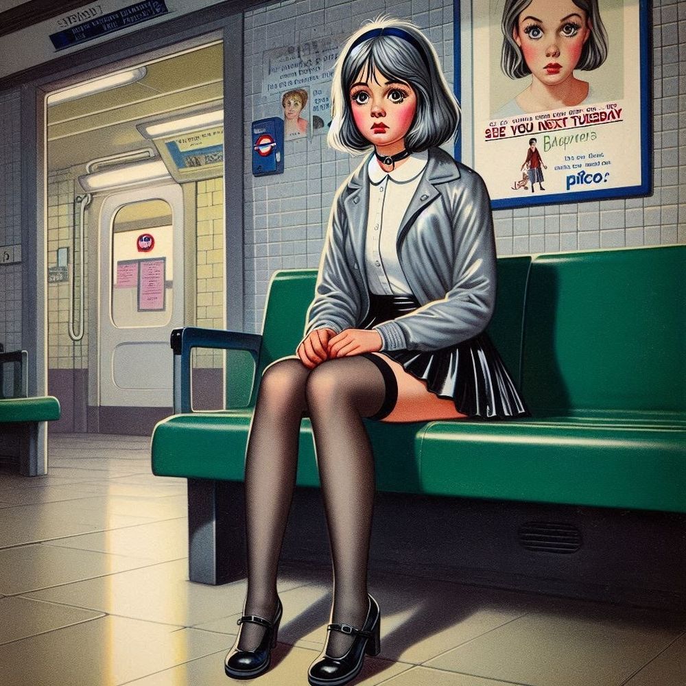 Underground girls in Stockings. #7