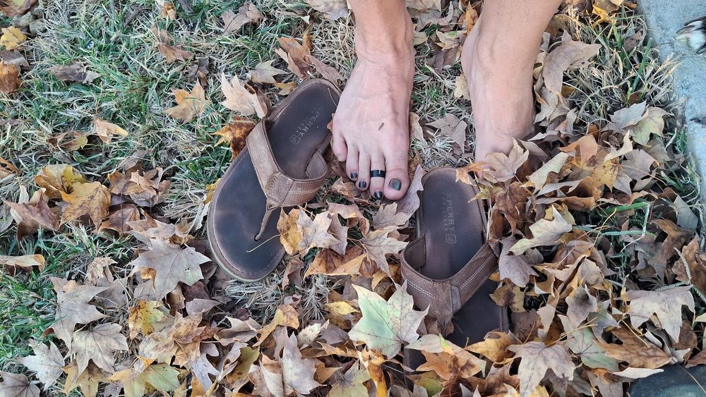 Feet in the leaves #30