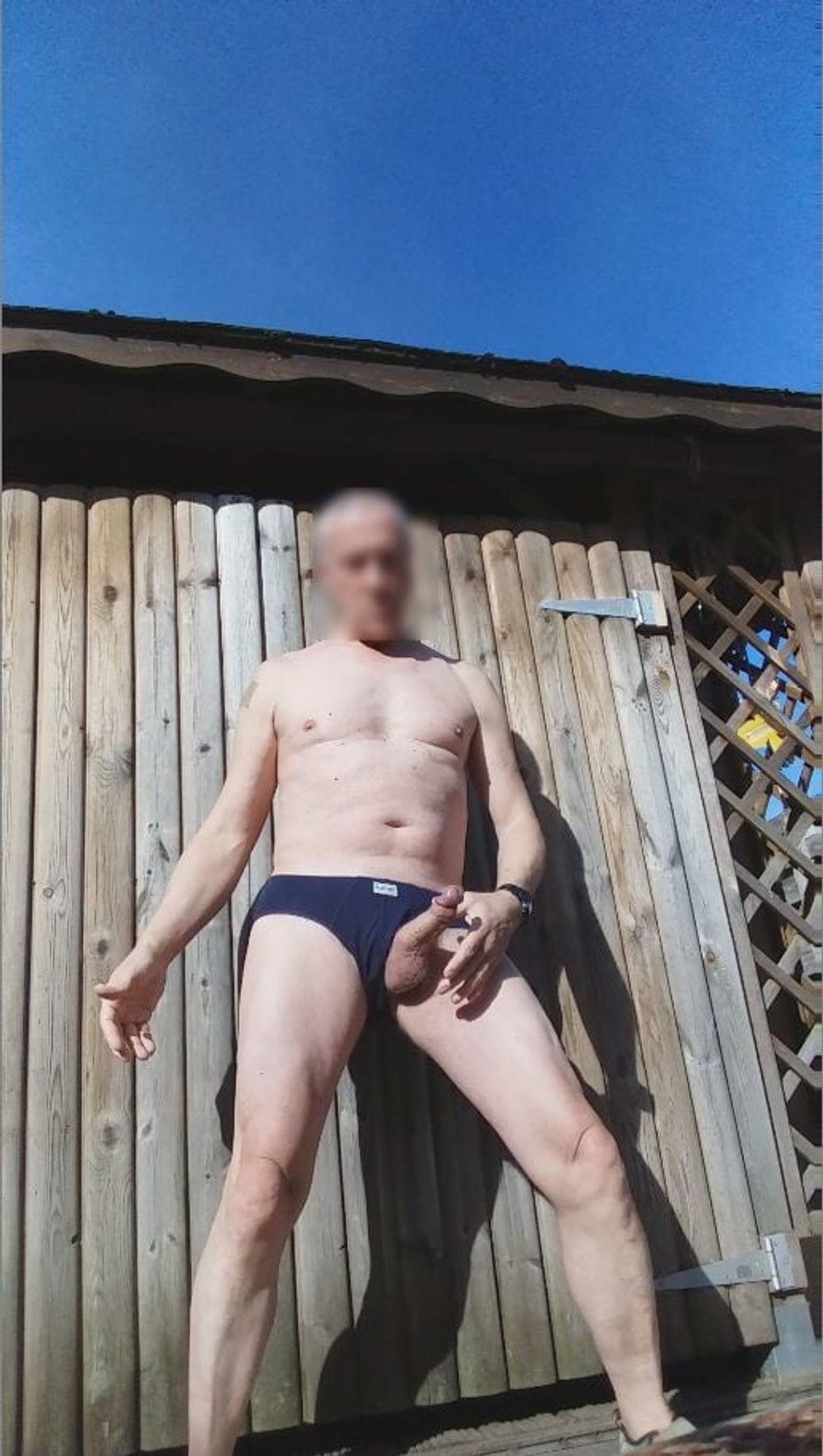 public outdoor brief jerking #17