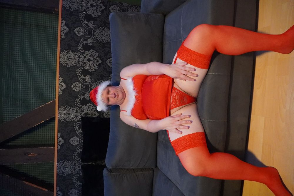 Schnatti the horny bitch wants to seduce us for Christmas #11