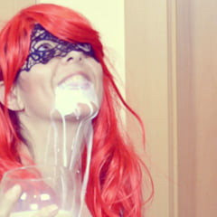 A milky GAGGING