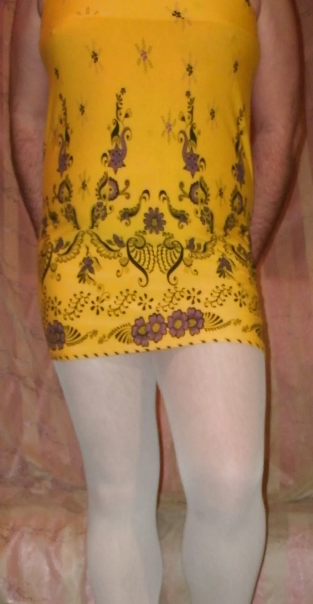 Sissy Boy Lovelaska - Yellow sarafan #2