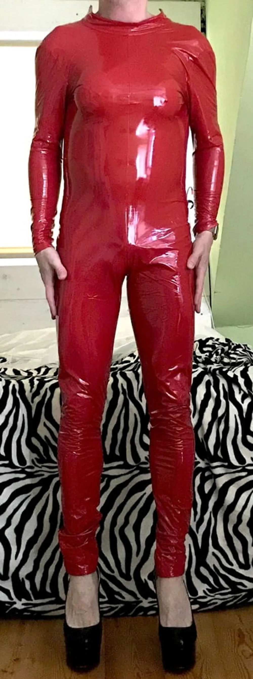 Red Catsuit