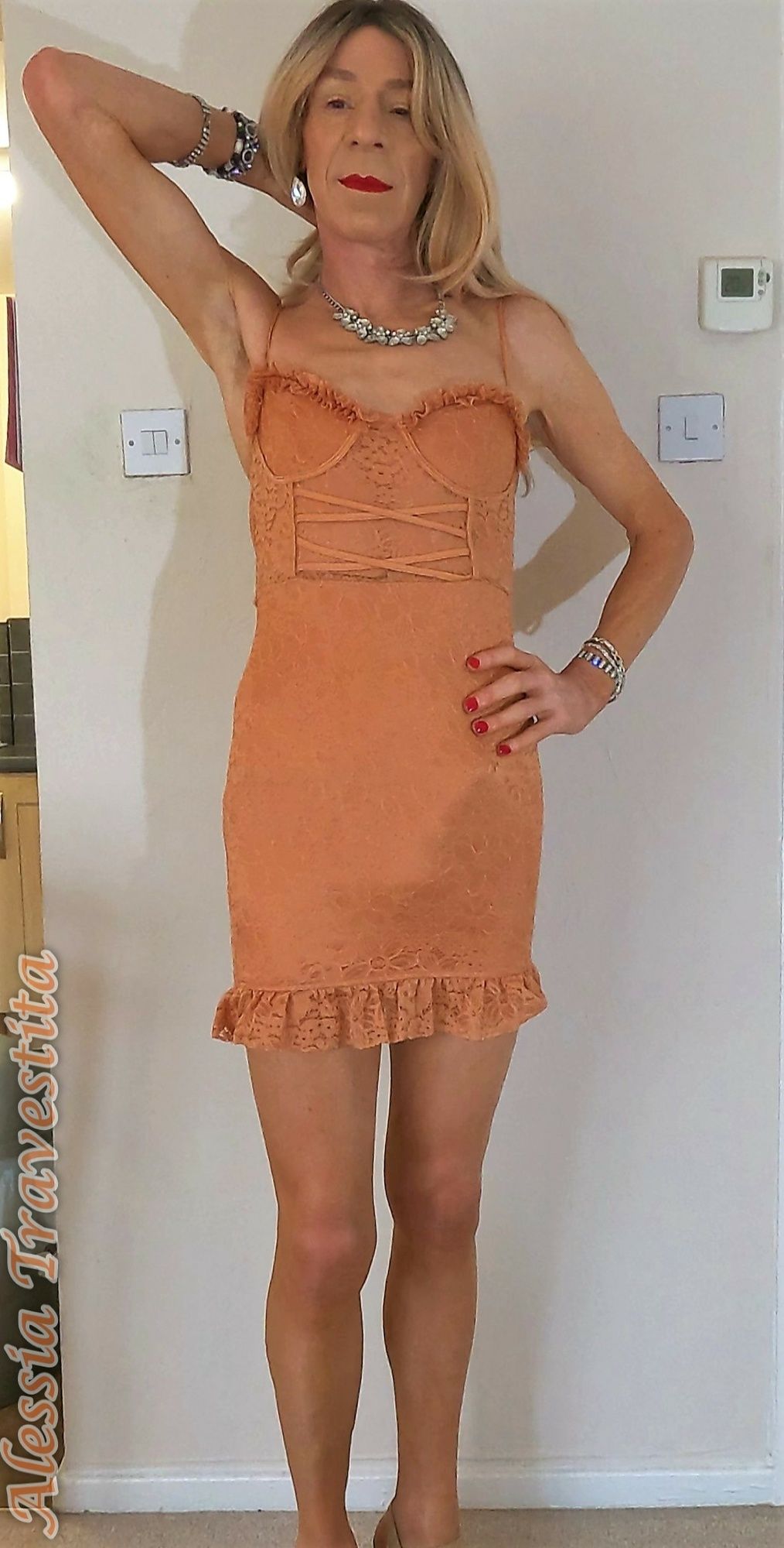 86 Alessia Travestita models Fawn Sexy Dress #16