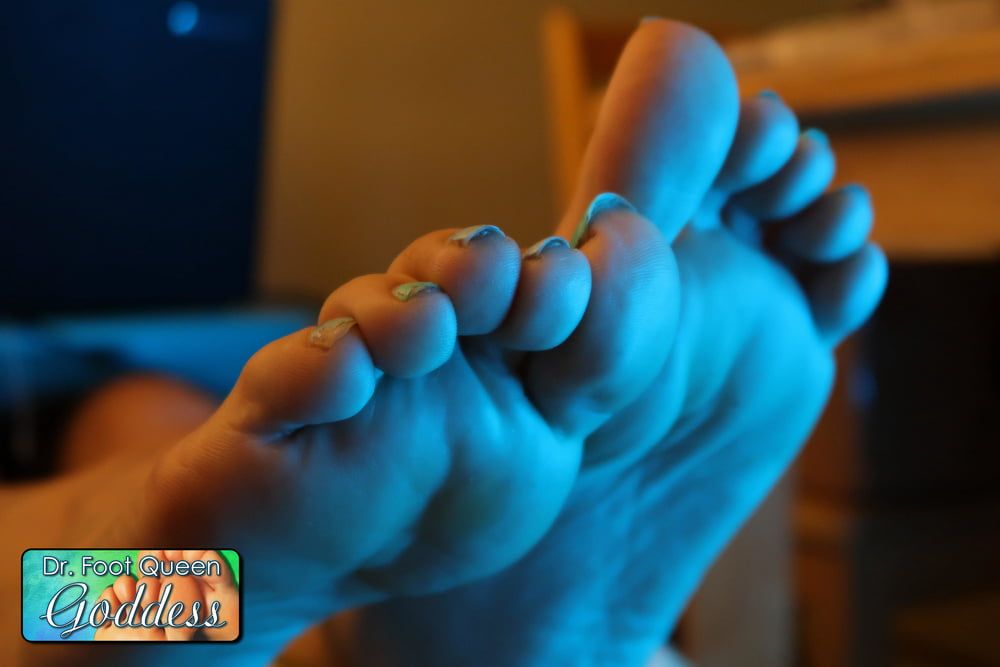 Blue Lit Soles #11