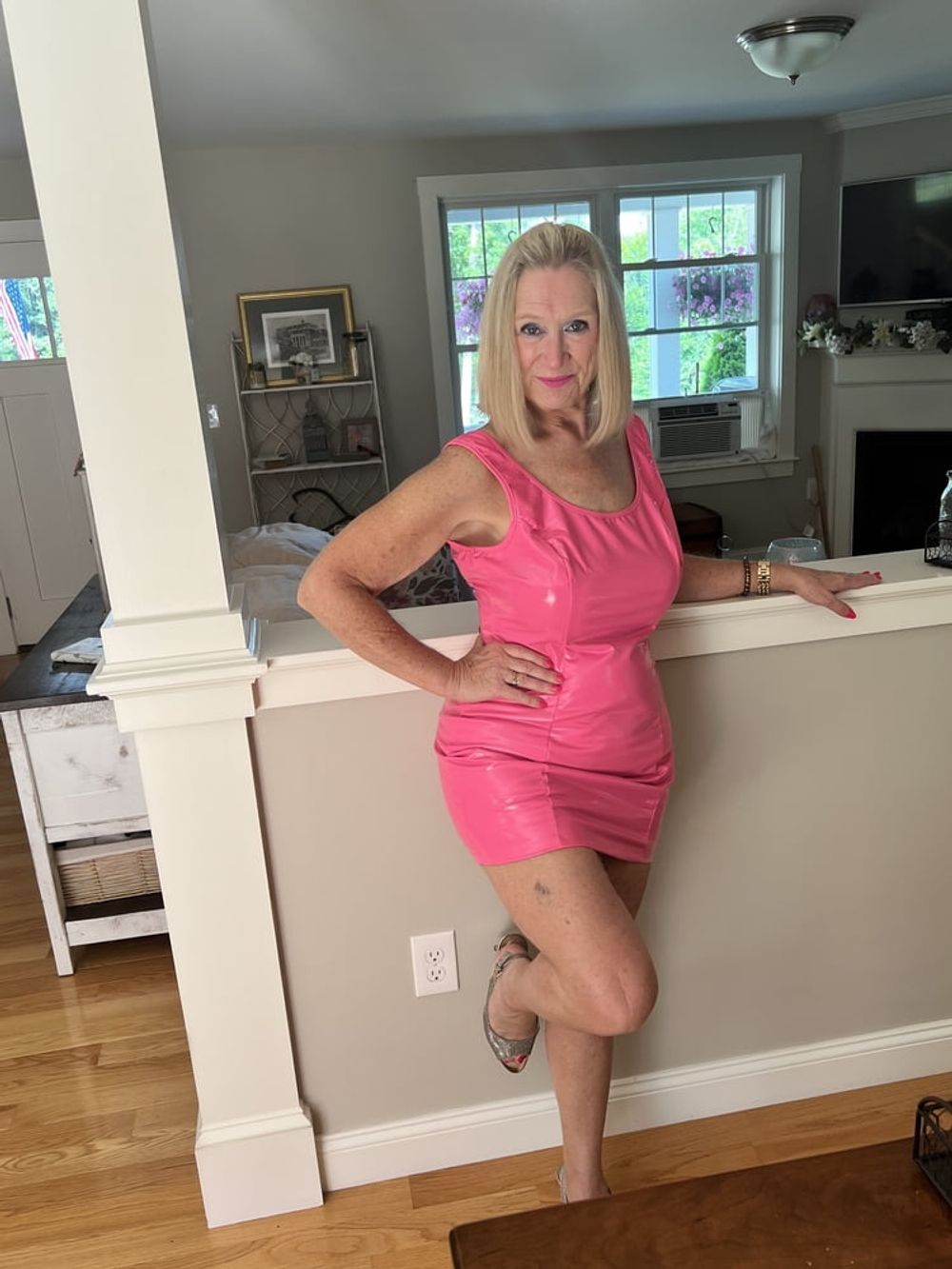 Danielle Dubonnet MILF Pink Dress #6