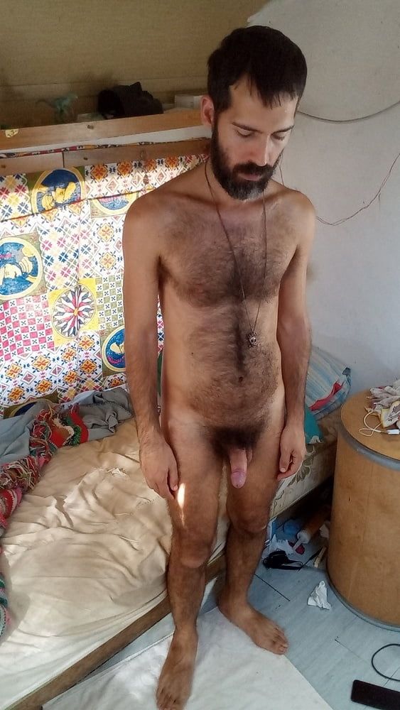 Handsome hairy man naked #26